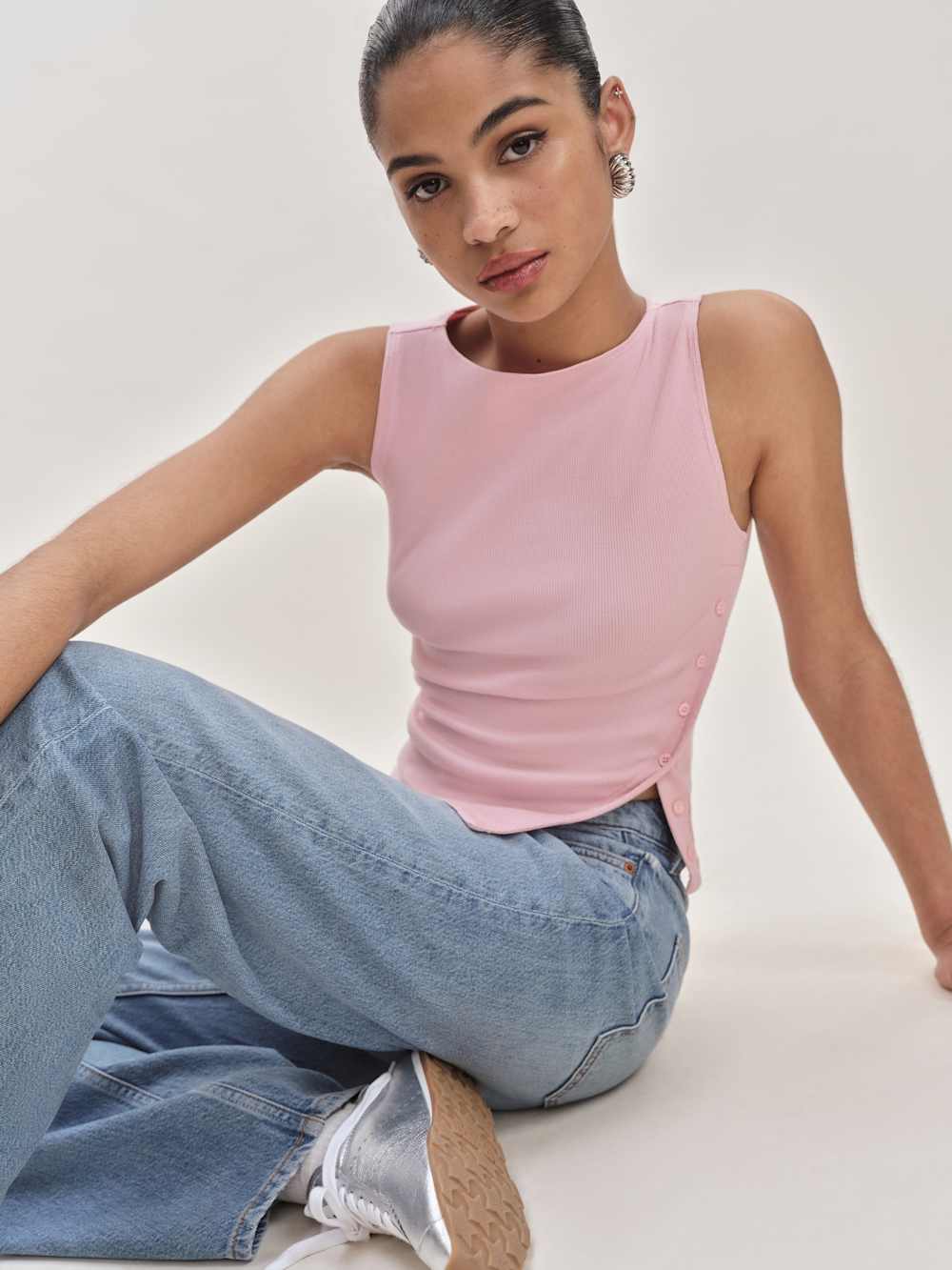 Reformation Hudson Knit Top - Babygirl