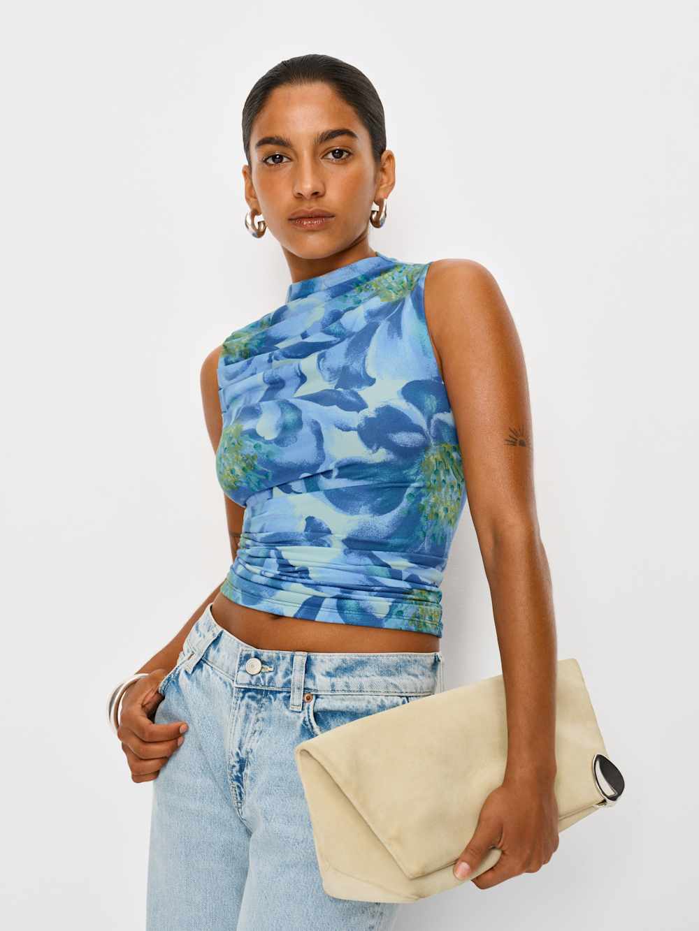 Reformation Marlo Knit Top - Vista