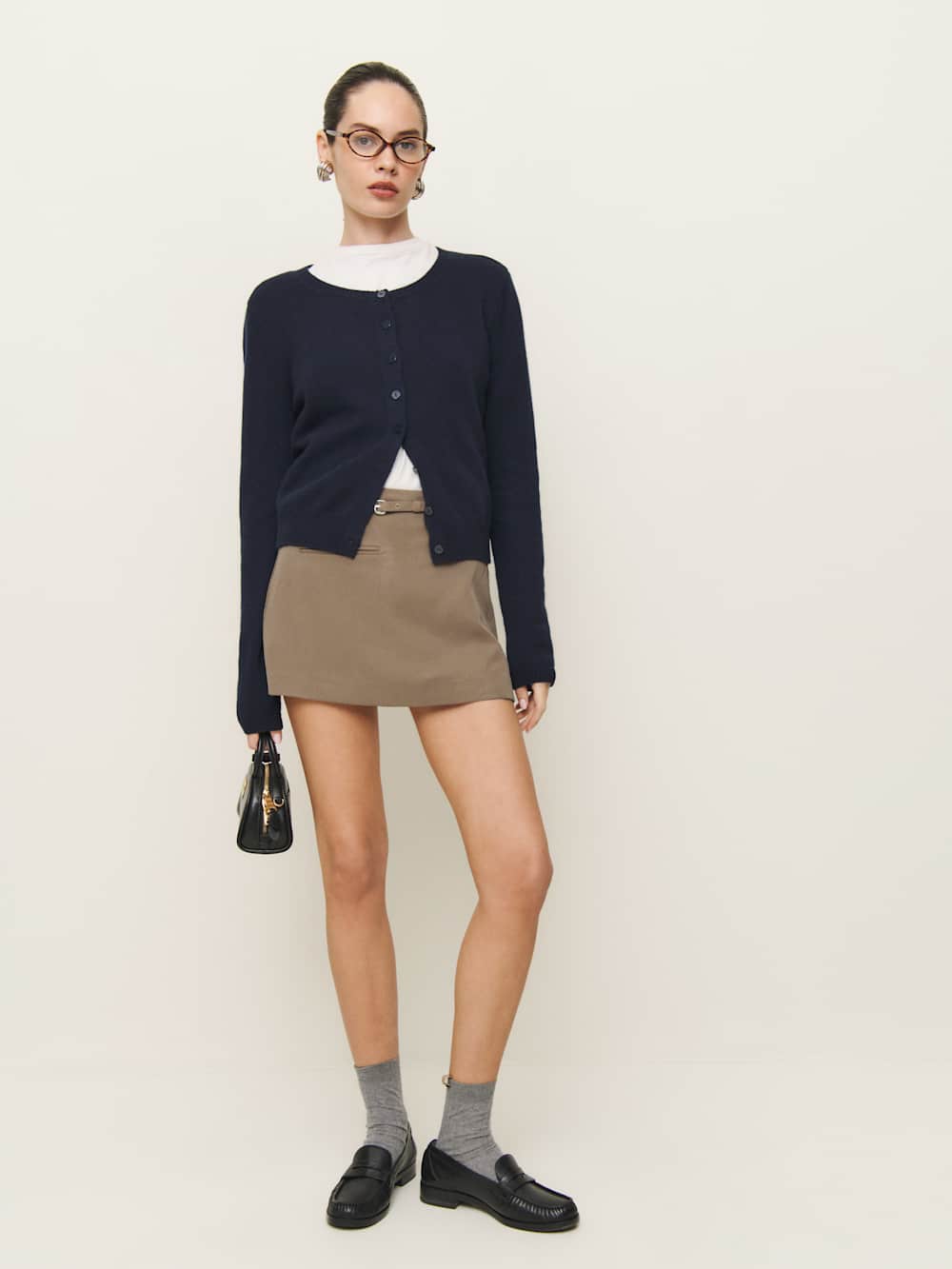 Reformation Bobbi Skort - Nutty