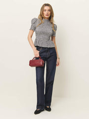 Reformation Aggie Top - Remy Check