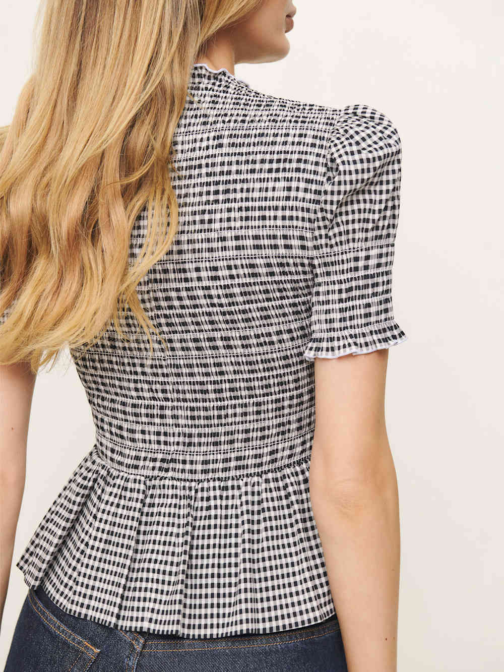 Reformation Aggie Top - Remy Check