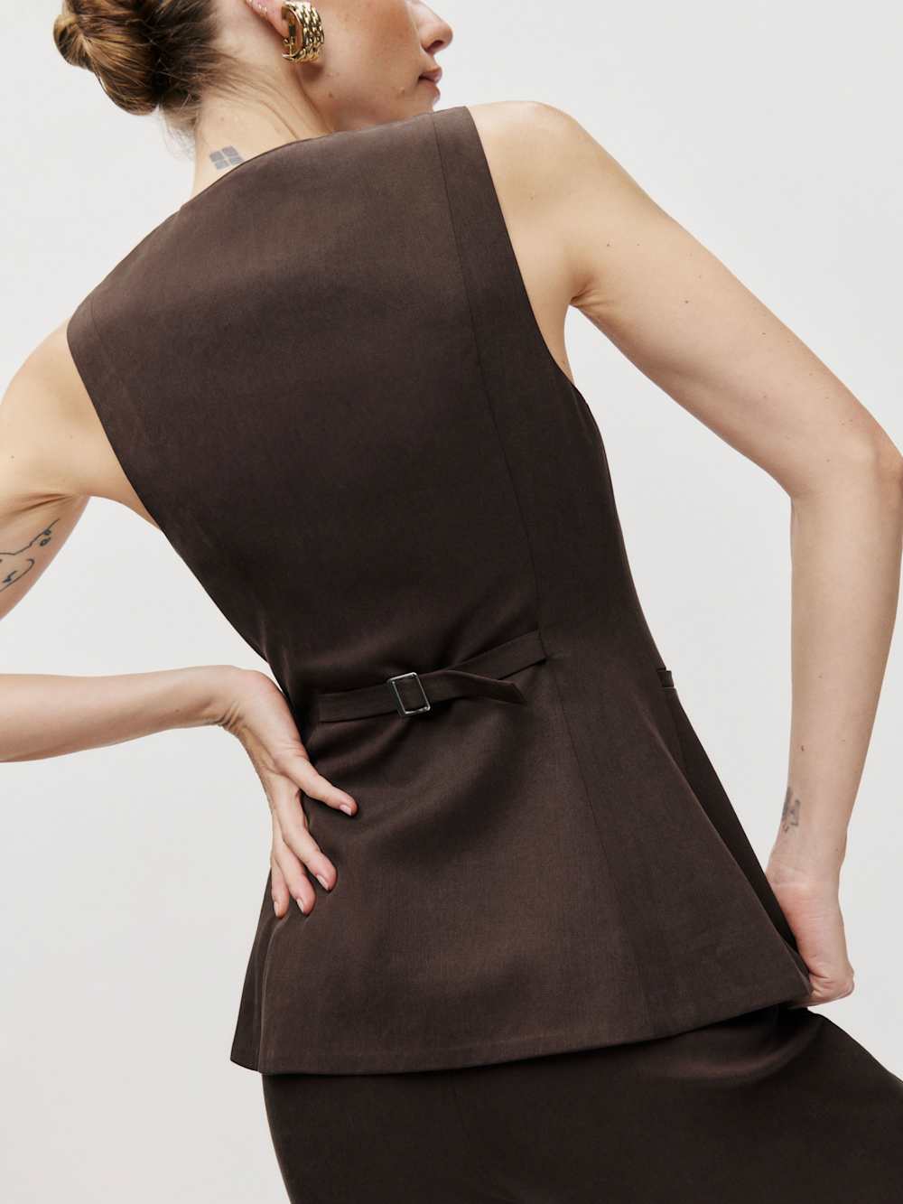 Reformation Saylor Two Piece - Black Currant