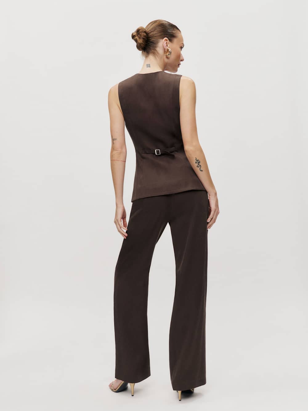 Reformation Saylor Two Piece - Black Currant