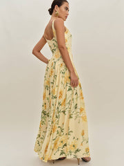 Reformation Camella Dress - Honeyglow