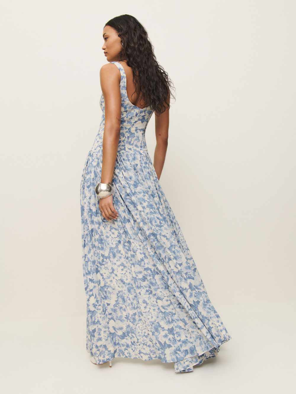 Reformation Camella Dress - Larkspur