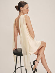 Reformation Ecru Dress - Butter