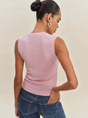 Reformation Marta Regenerative Merino Sweater Tank - Babygirl