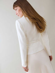 Reformation Mabel Jacket - White
