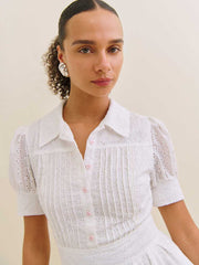 Reformation Loonette Dress - White