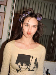 Reformation Lizzie Tee - Sunshine Daisy