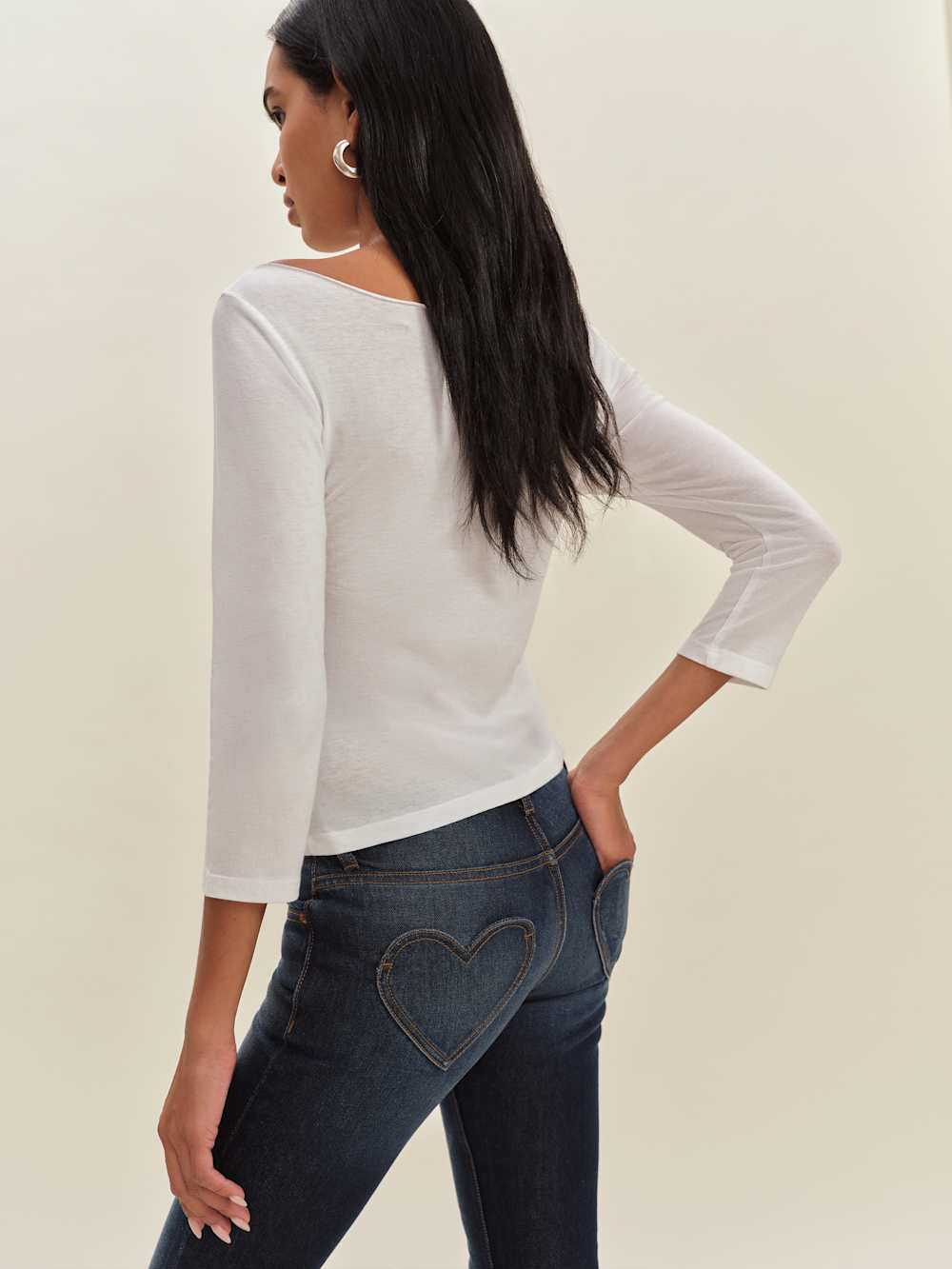 Reformation Lizzie Tee - Working Girl