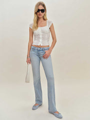 Reformation Alabama Top - Ivory