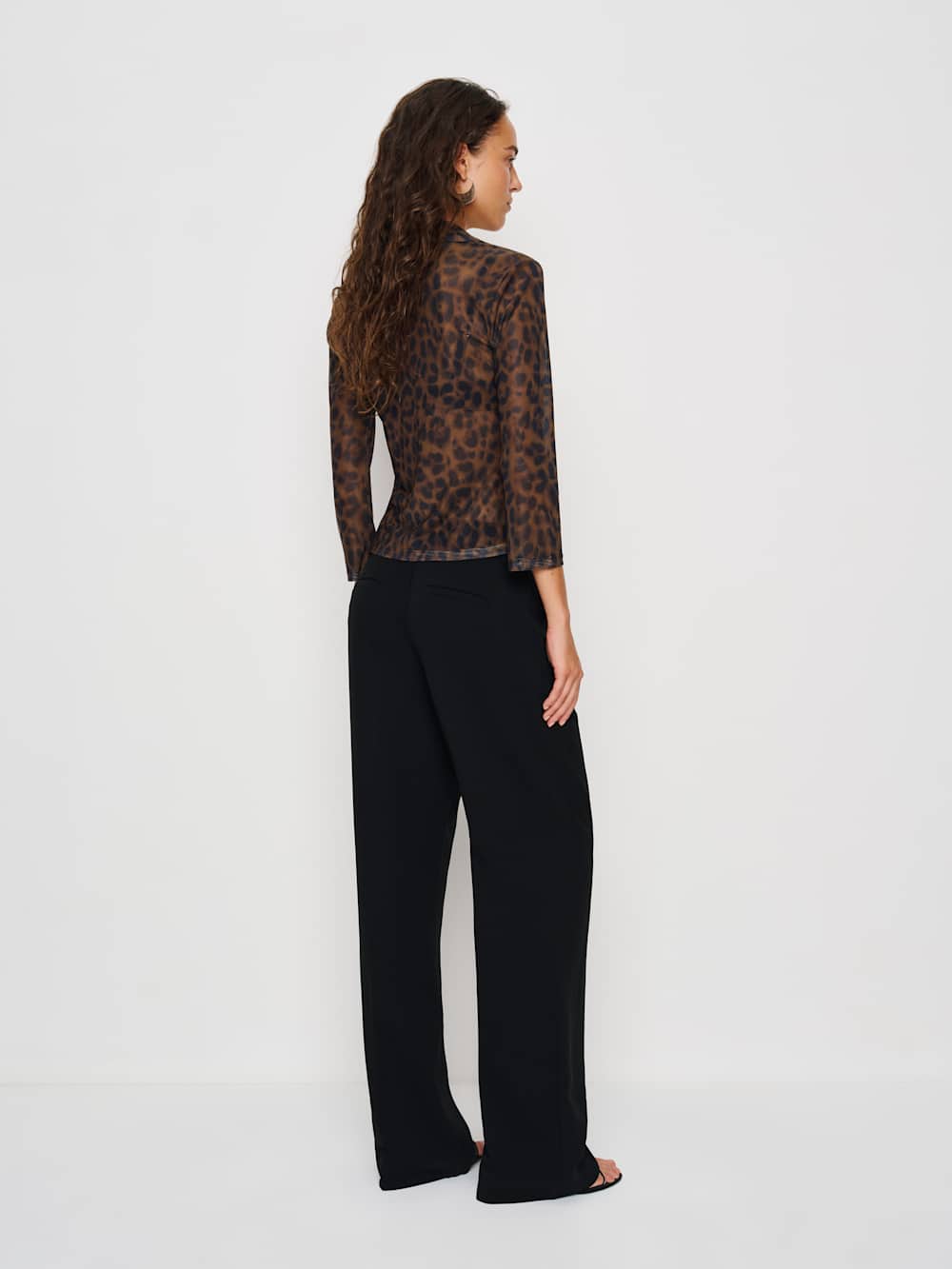 Reformation Margaret Knit Top - Panther
