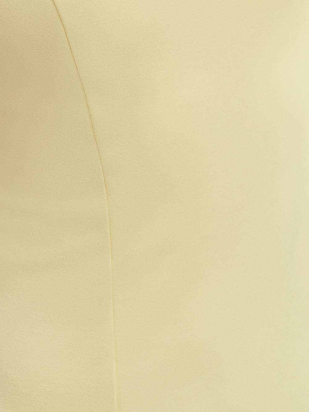 Reformation Ava Heavy Knit Dress - Lemon