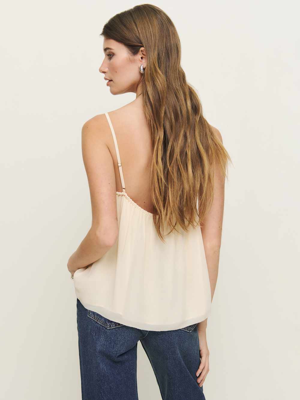 Reformation Annamarie Top - Sugar