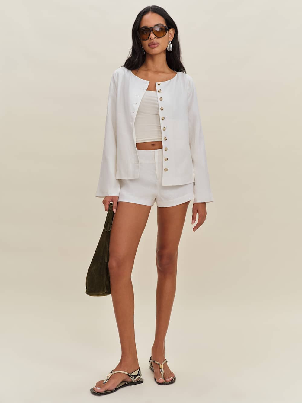 Reformation Everett Short - White