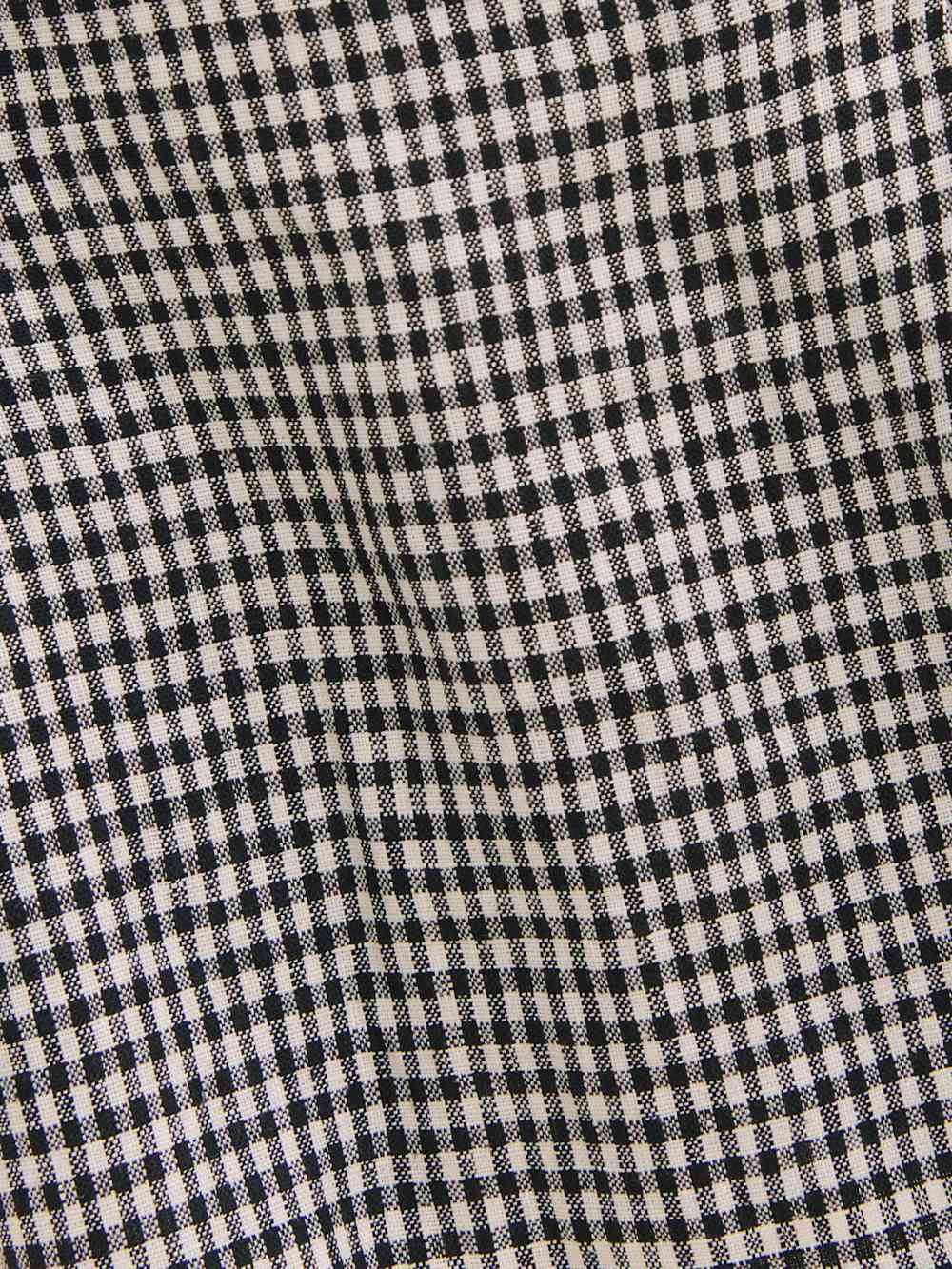Reformation Rory Linen Skirt - Remy Check