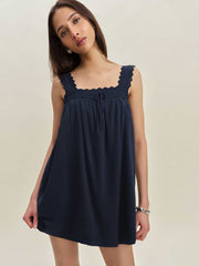 Reformation Hartley Dress - Navy