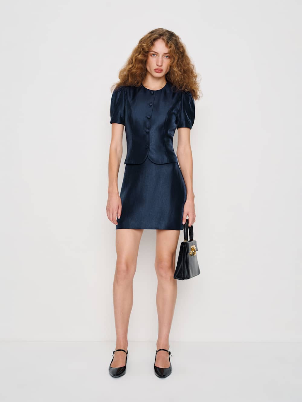 Reformation Mika Two Piece - Blueberry
