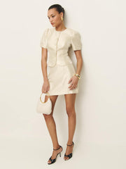 Reformation Mika Two Piece - Cream