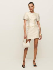 Reformation Mika Two Piece - Cream