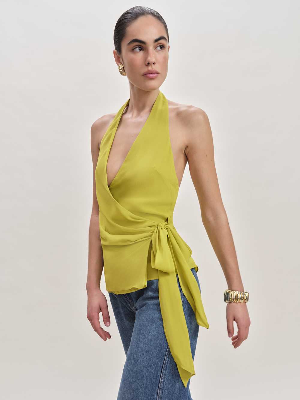 Reformation Nila Top - Algae Bloom