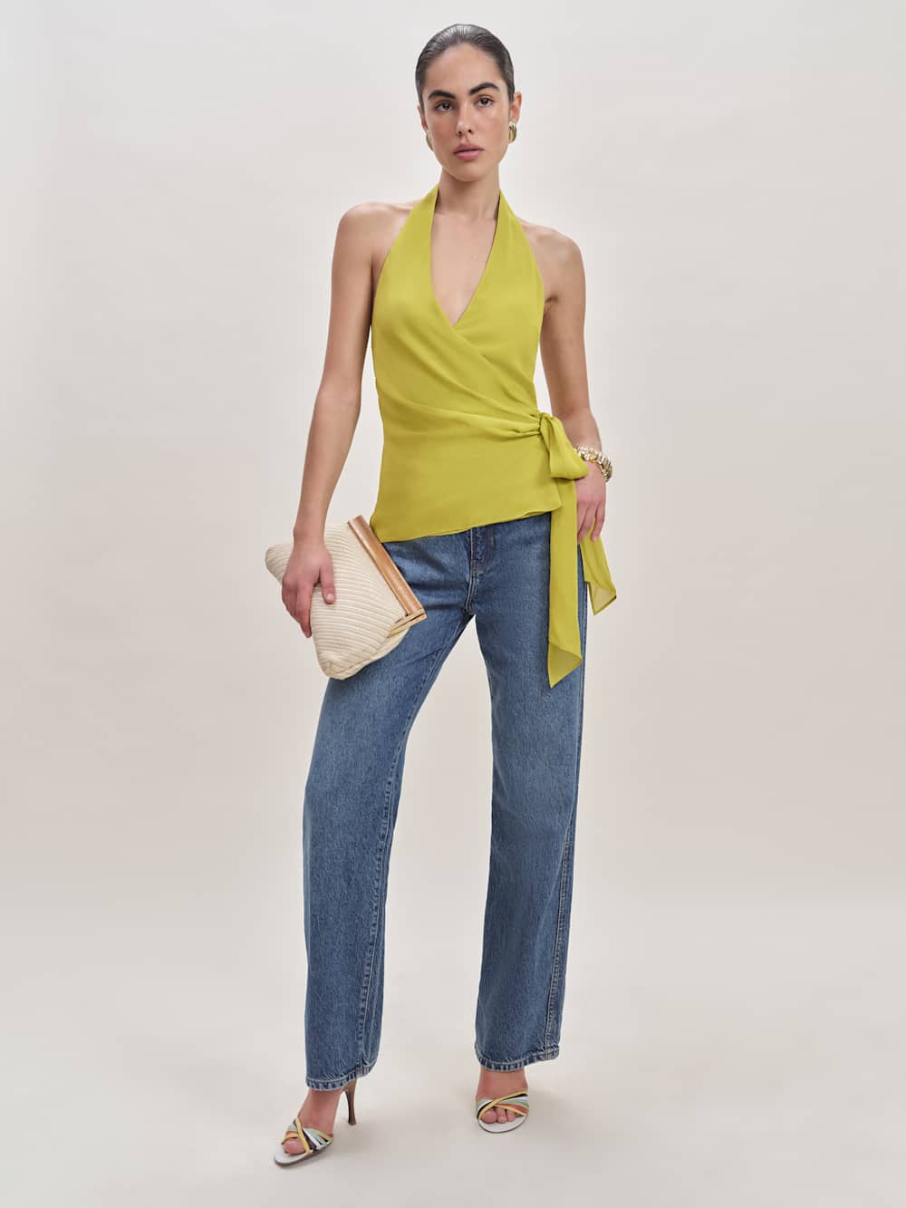 Reformation Nila Top - Algae Bloom