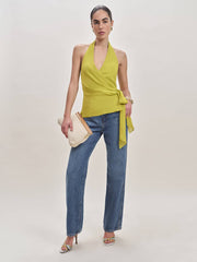 Reformation Nila Top - Algae Bloom