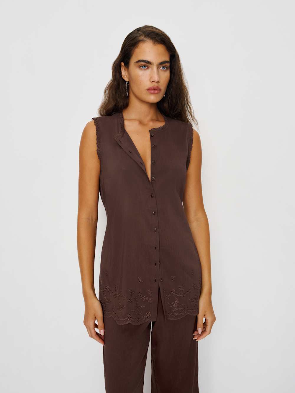 Reformation Willa Two Piece - Cafe