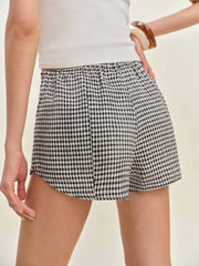 Reformation Tiffie Linen Short - Remy Check