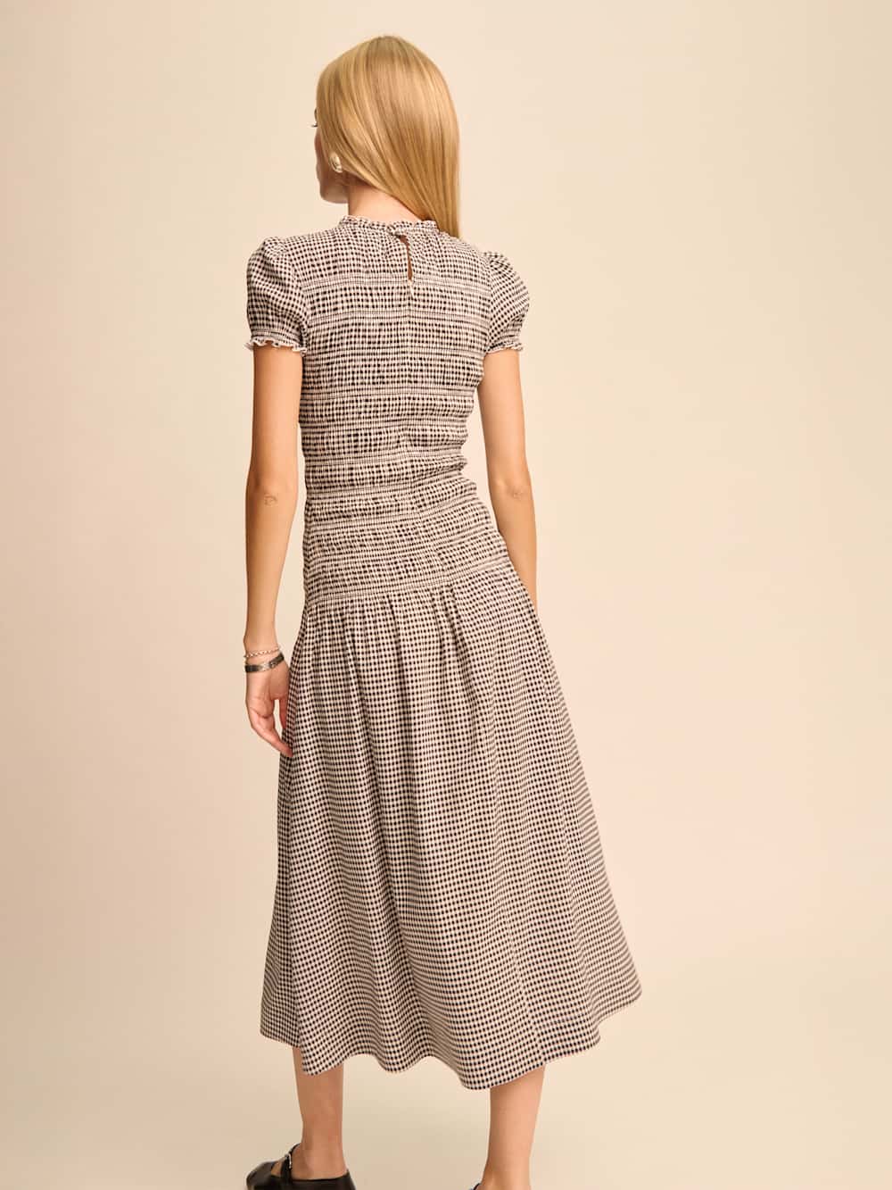 Reformation Kiria Dress - Remy Check