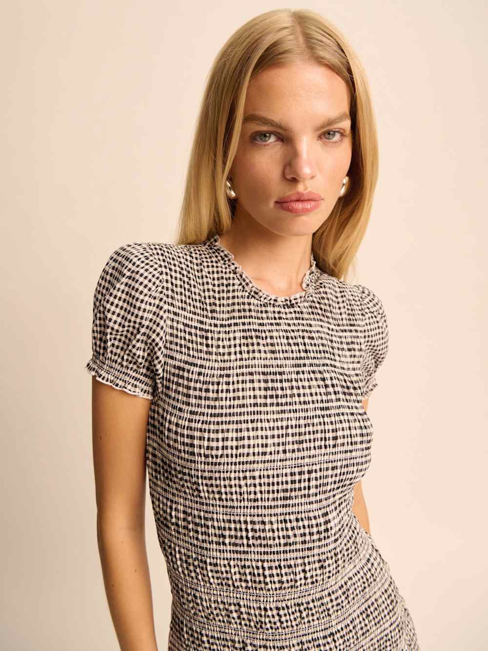 Reformation Kiria Dress - Remy Check