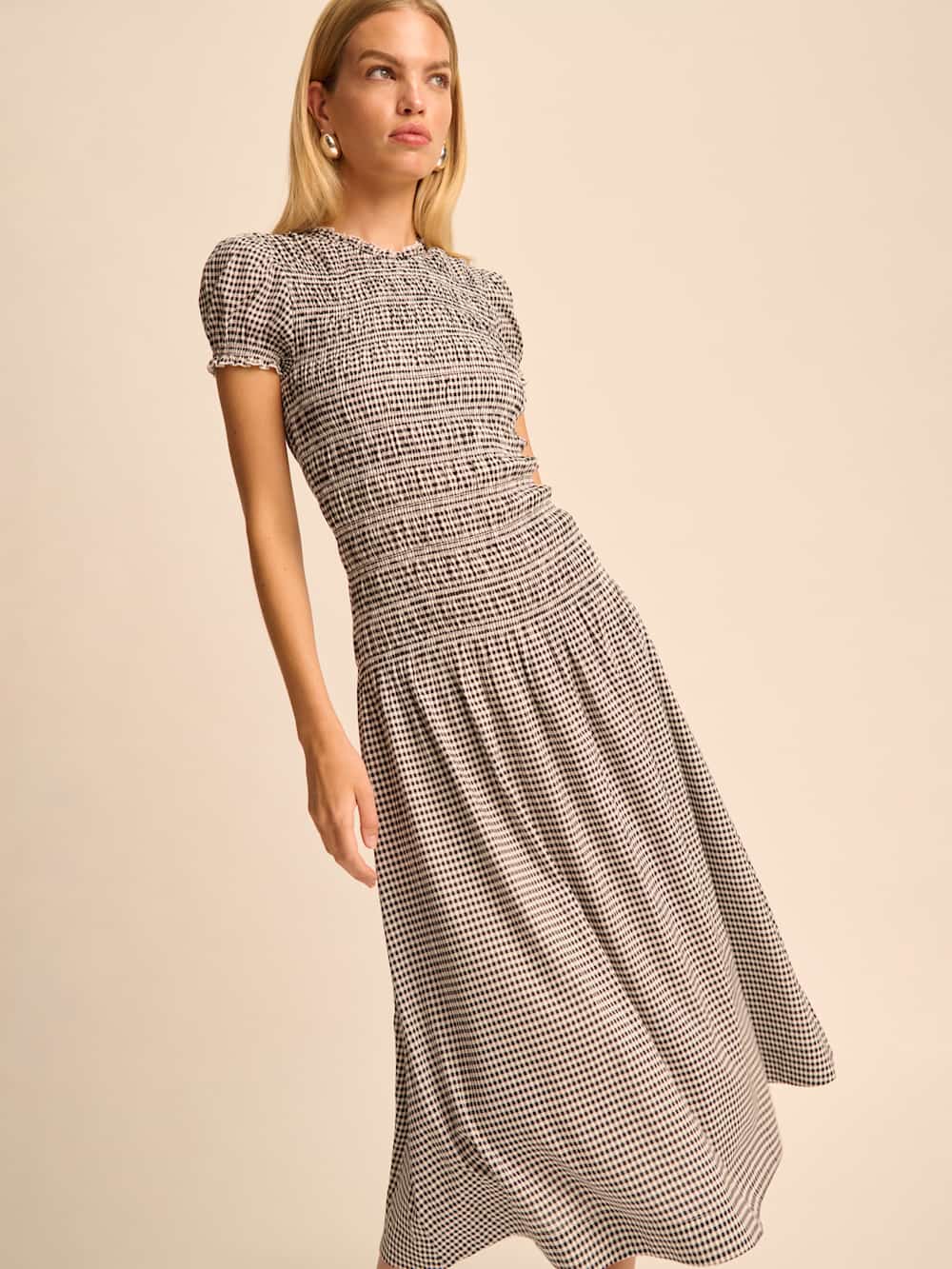 Reformation Kiria Dress - Remy Check