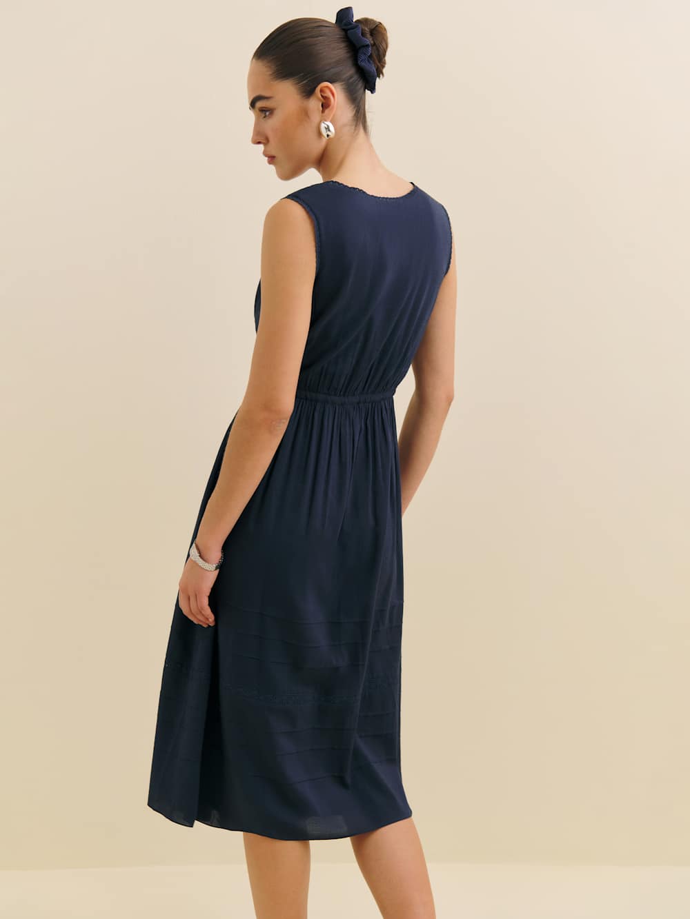 Reformation Lonnie Dress - Navy