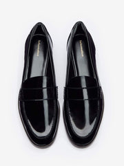 Reformation Kaylee Loafer - Black Leather