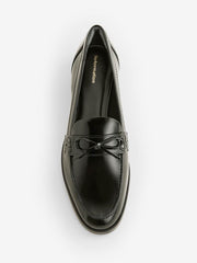 Reformation Kaylee Loafer - Black Bow