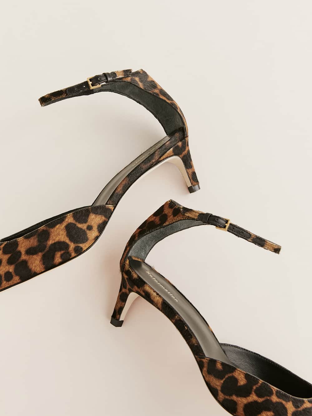 Reformation Luanna Pump - Leopard Haircalf