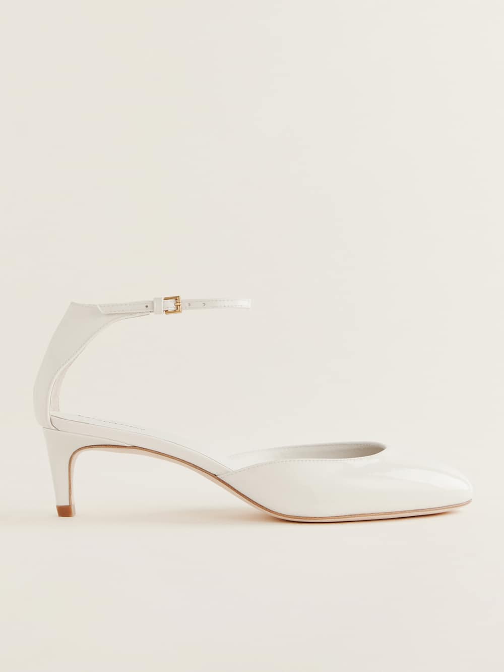 Reformation Luanna Pump - White Patent