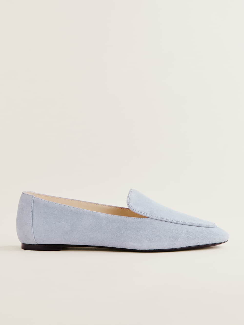 Reformation Kat Soft Loafer - Mist Suede