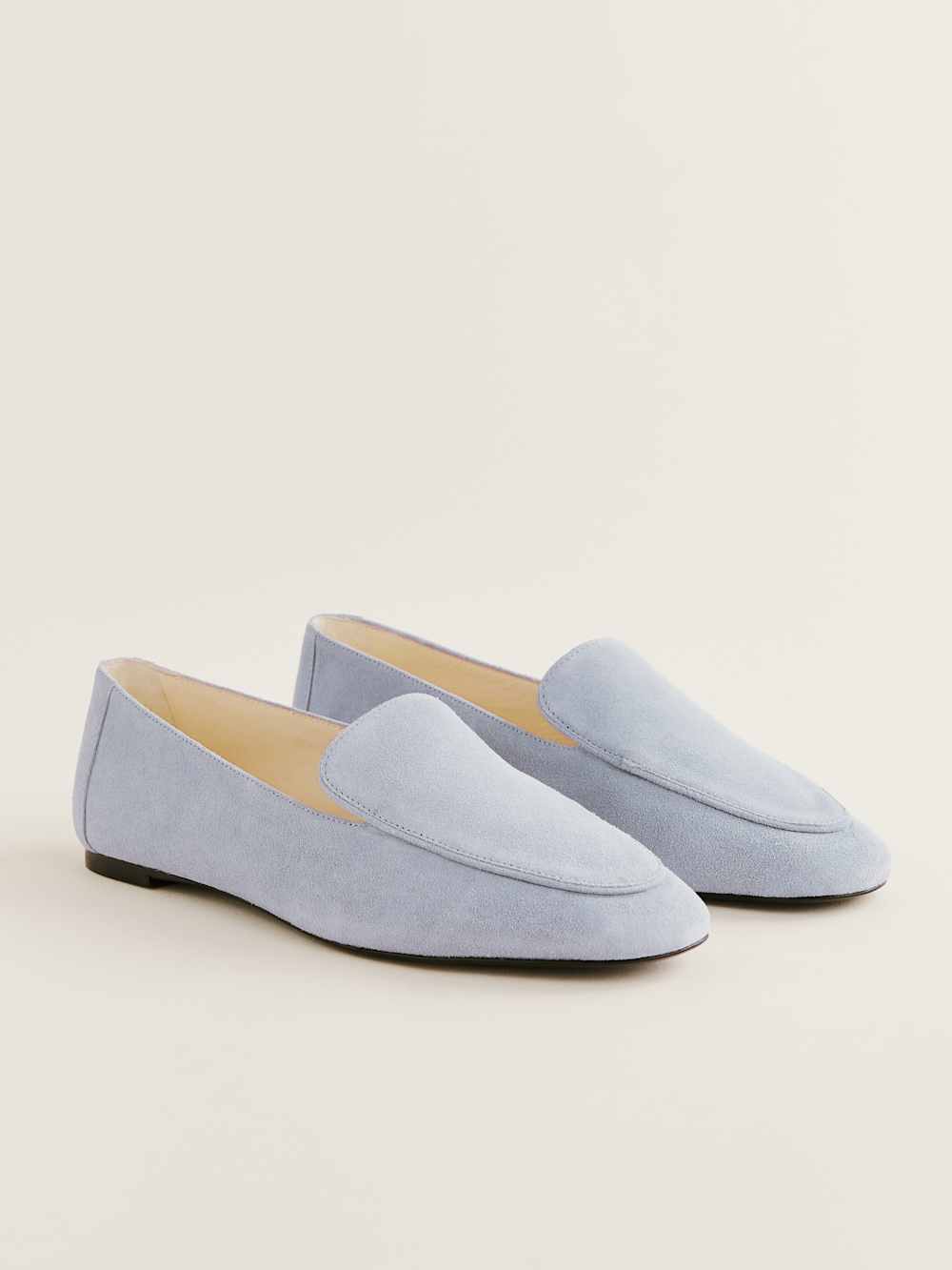 Reformation Kat Soft Loafer - Mist Suede