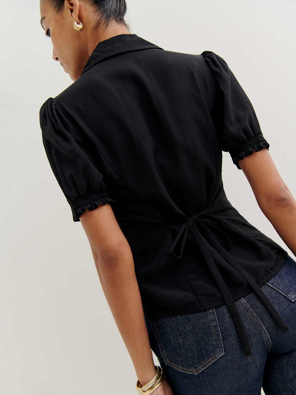 Reformation Elani Top - Black
