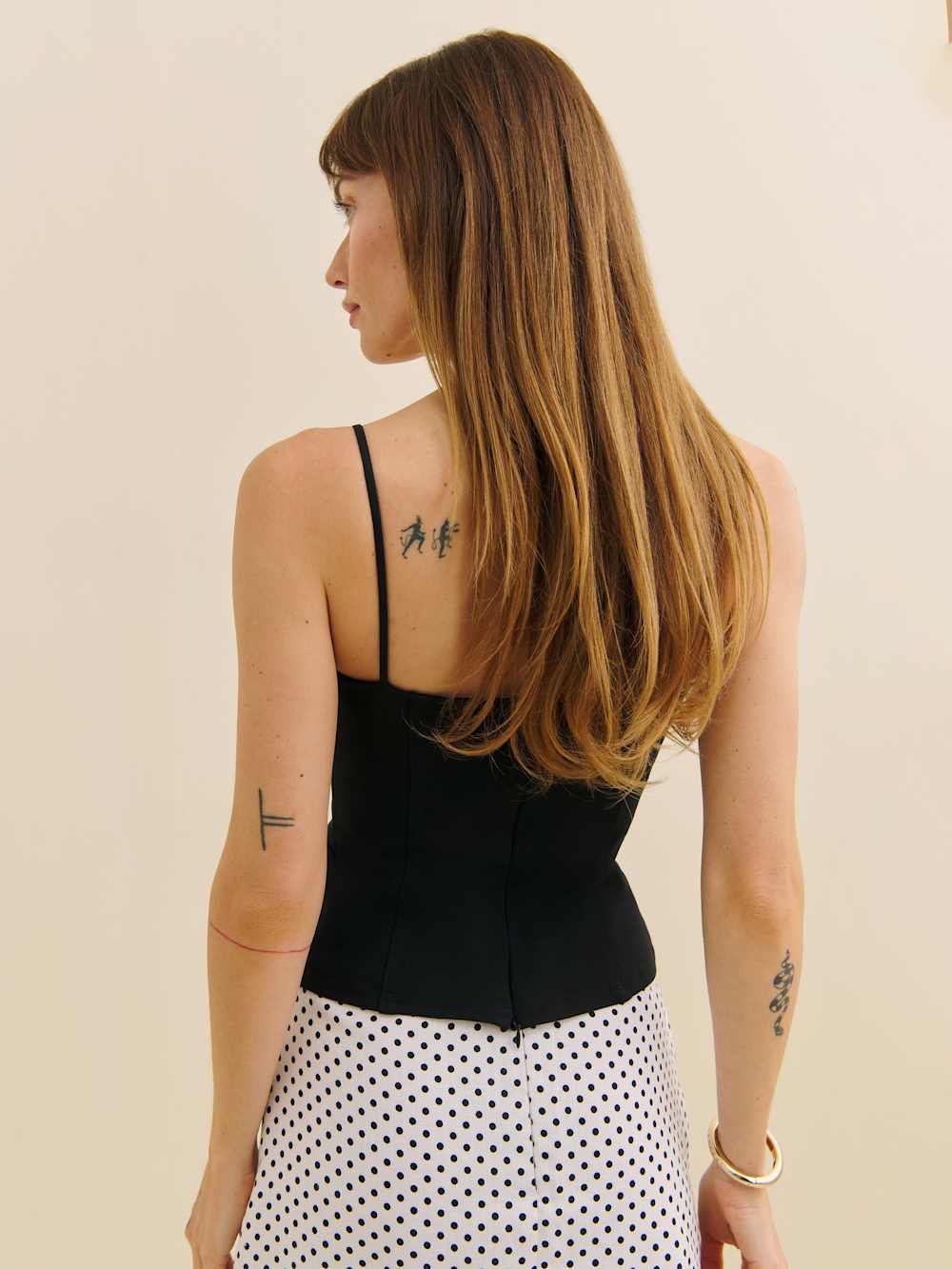 Reformation Winona Knit Top - Black
