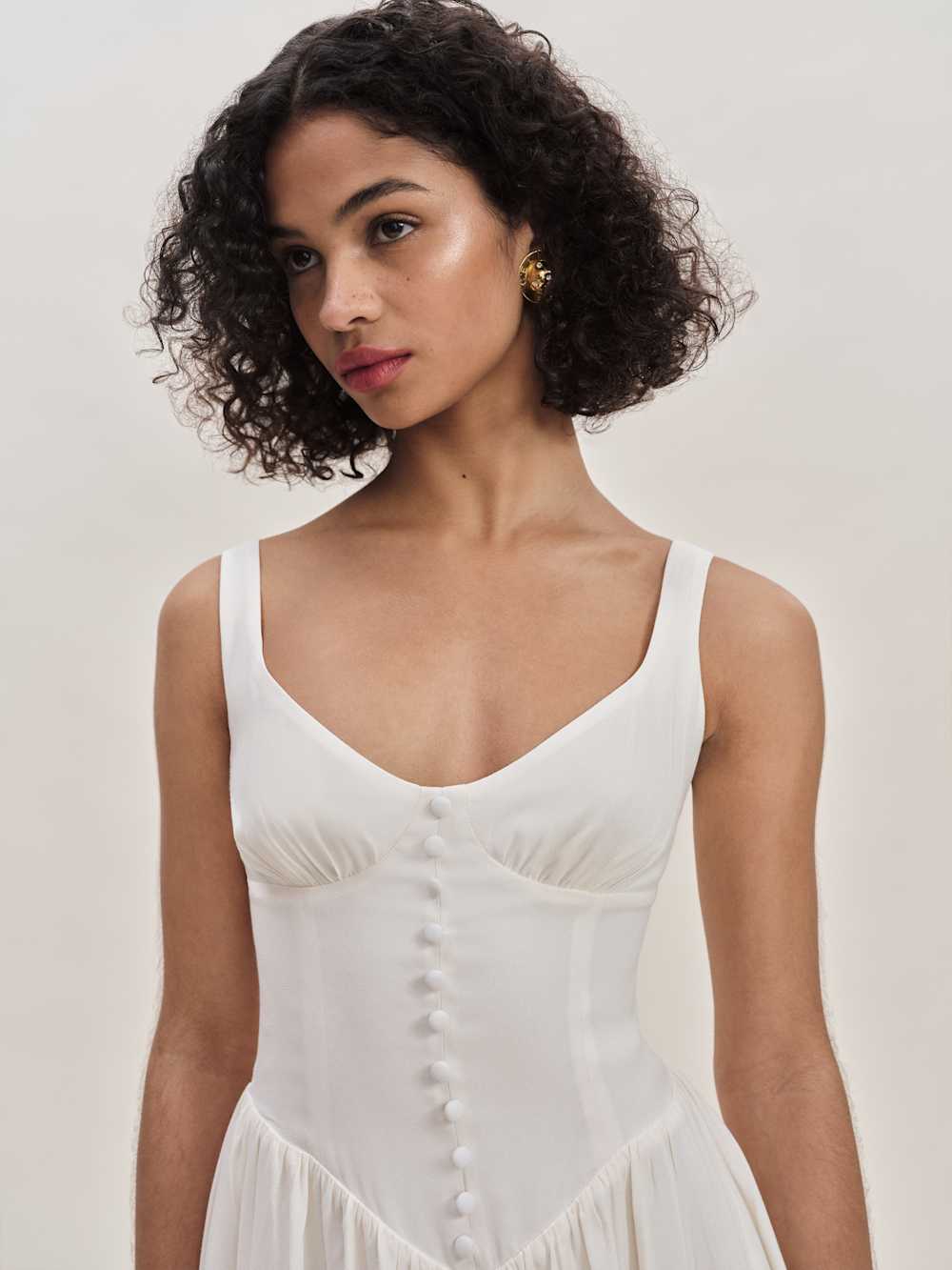 Reformation Wynn Dress - White
