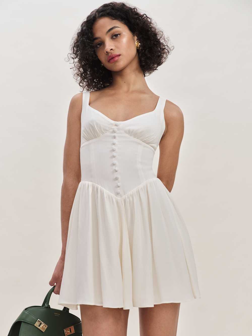Reformation Wynn Dress - White
