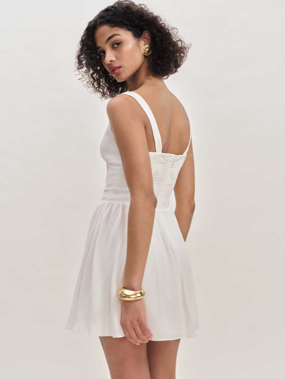Reformation Wynn Dress - White