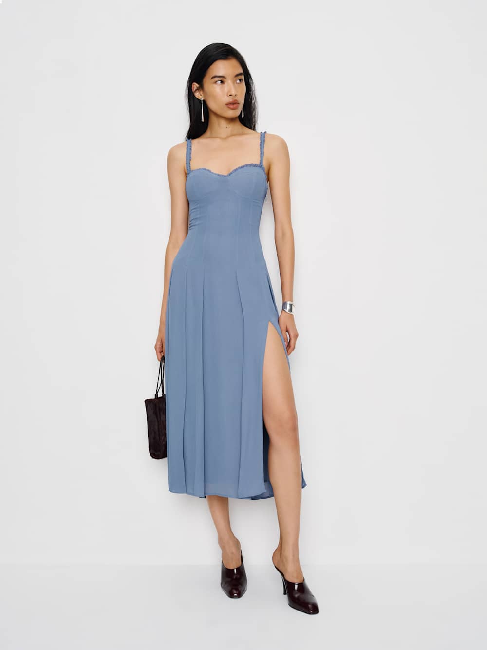 Reformation Katara Dress - Cornflower
