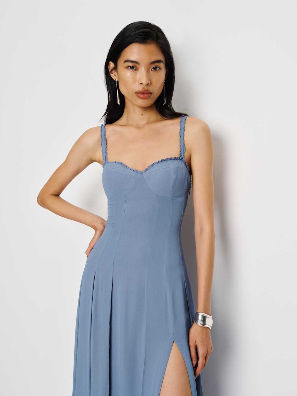 Reformation Katara Dress - Cornflower