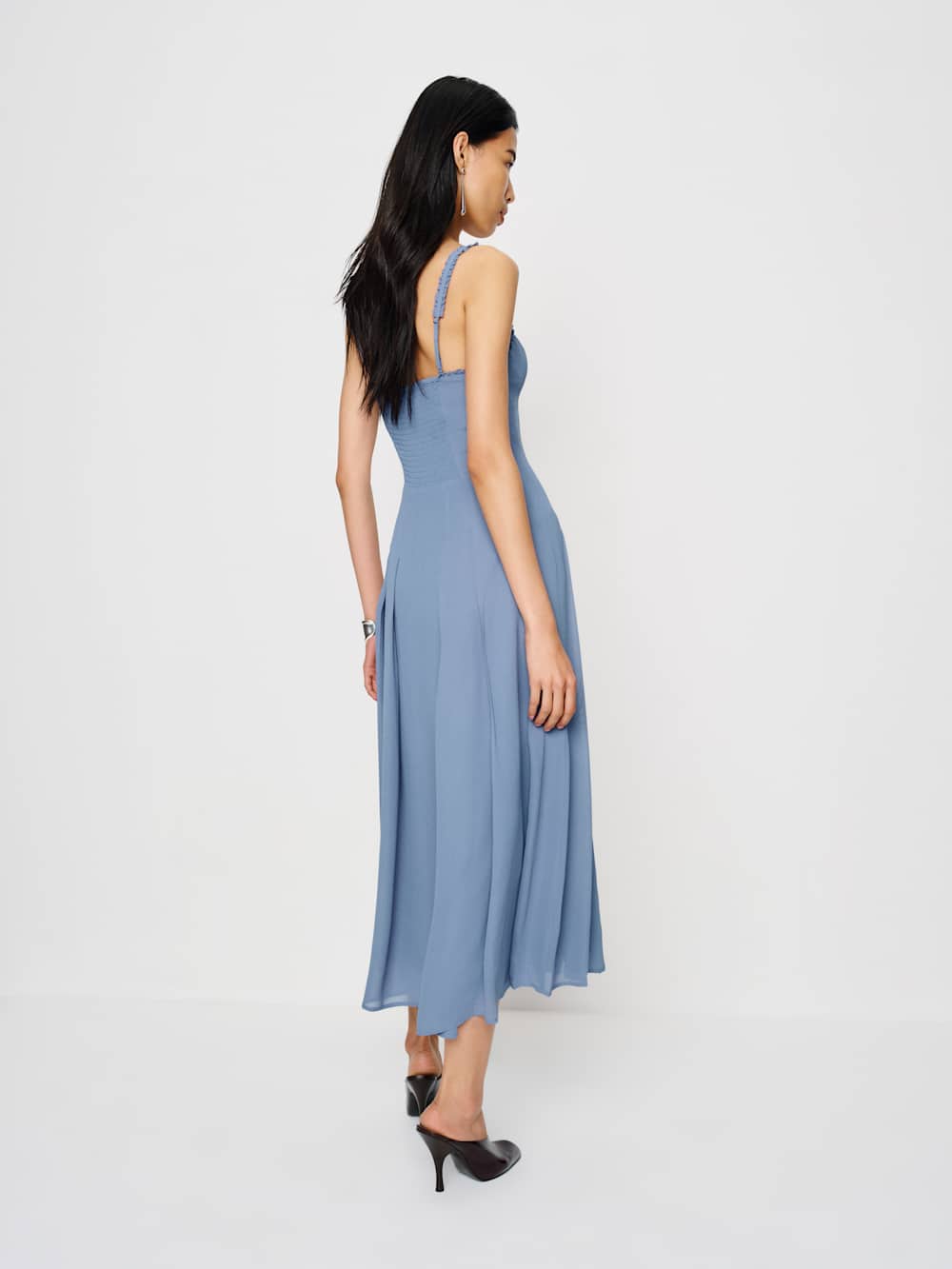 Reformation Katara Dress - Cornflower