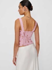 Reformation Darci Linen Top - Secret
