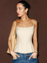 Reformation Genevieve Top - Sugar